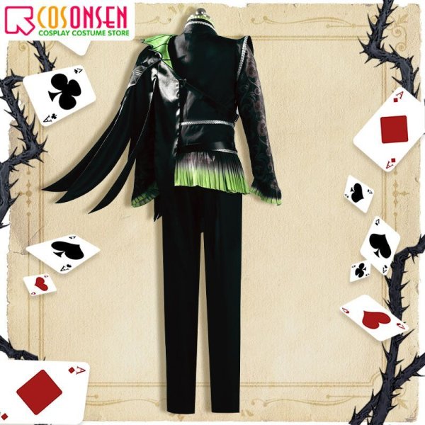 画像4: 【25%OFF】ツイステ風 グロリアス・マスカレード シルバー コスプレ衣装