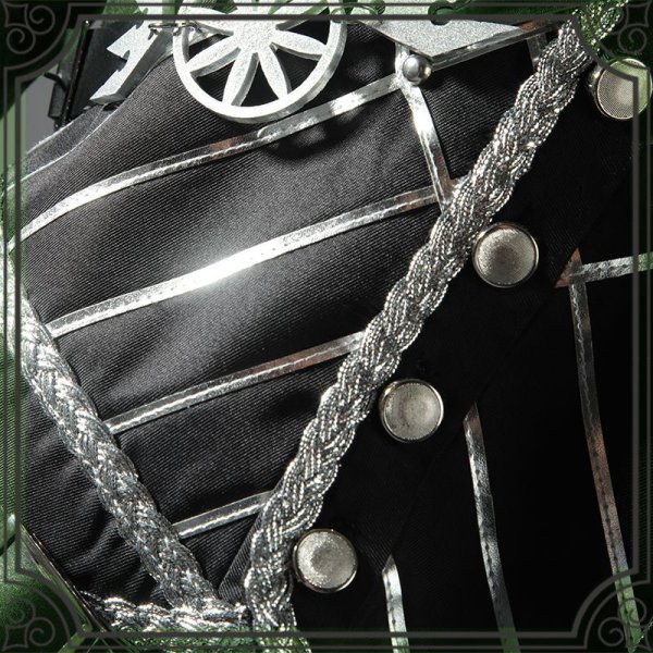 画像8: 【25%OFF】ツイステ風 グロリアス・マスカレード シルバー コスプレ衣装