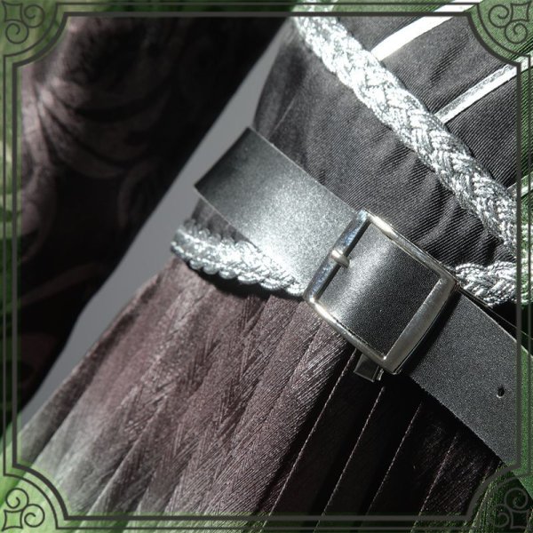 画像9: 【25%OFF】ツイステ風 グロリアス・マスカレード シルバー コスプレ衣装