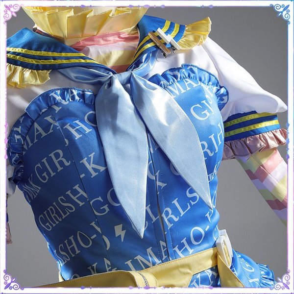 画像10: 【25%OFF】アイドルマスター アイマス シャイニーカラーズ エキサイティーンコレクション 花は 杜野凛世 ライブ衣装 コスプレ衣装