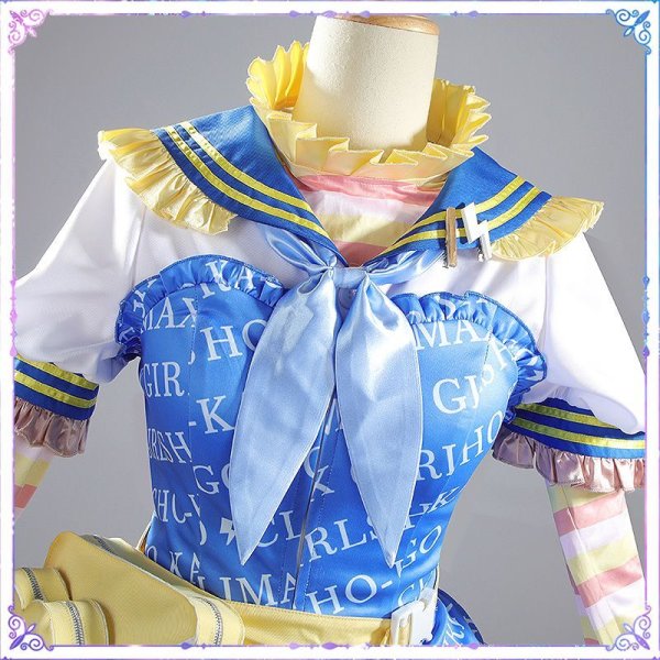 画像8: 【25%OFF】アイドルマスター アイマス シャイニーカラーズ エキサイティーンコレクション 花は 杜野凛世 ライブ衣装 コスプレ衣装