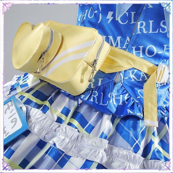 画像12: 【25%OFF】アイドルマスター アイマス シャイニーカラーズ エキサイティーンコレクション 花は 杜野凛世 ライブ衣装 コスプレ衣装