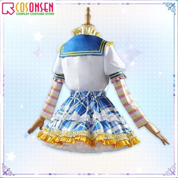 画像6: 【25%OFF】アイドルマスター アイマス シャイニーカラーズ エキサイティーンコレクション 花は 杜野凛世 ライブ衣装 コスプレ衣装