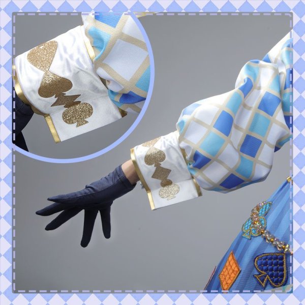 画像10: 【25%OFF】ツイステ風 薔薇の王国のホワイトラビットフェス デュース コスプレ衣装