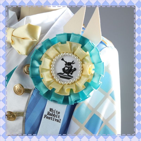 画像8: 【25%OFF】ツイステ風 薔薇の王国のホワイトラビットフェス デュース コスプレ衣装