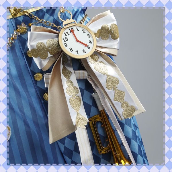 画像12: 【25%OFF】ツイステ風 薔薇の王国のホワイトラビットフェス デュース コスプレ衣装