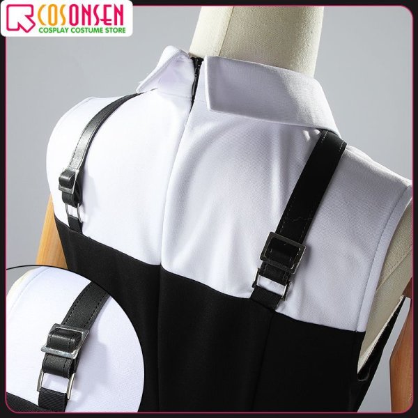 画像17: 【25%OFF】Fate/Grand Order FGO メドゥーサ(セイバー) コスプレ衣装 霊基再臨 第1段階