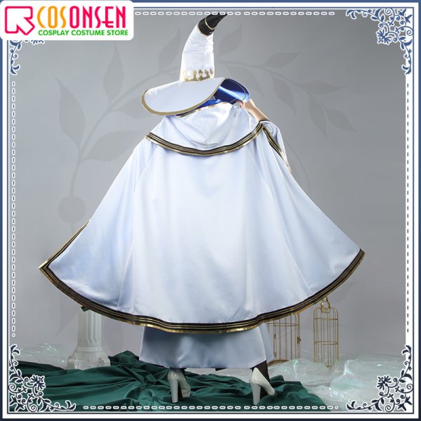 画像3: 【25%OFF】Fate/Grand Order FGO 雨の魔女 救世主 トネリコ コスプレ衣装 霊基再臨 第1段階