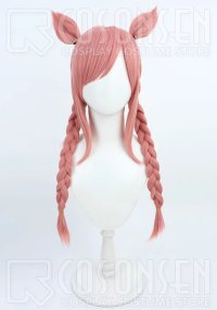 ウマ娘プリティーダービー 愛麗?キョンシー アグネスデジタル コスプレウィッグ