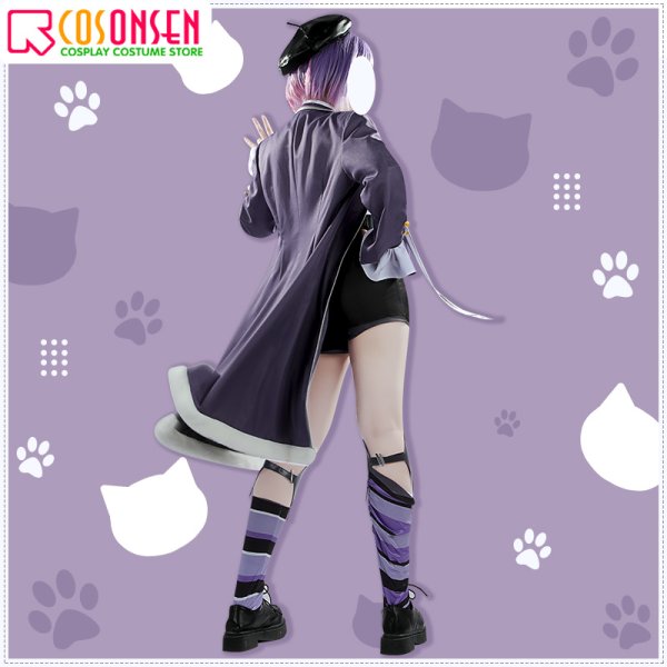 画像3: 【25%OFF】ホロライブ hololive  猫又おかゆ 新衣装 コスプレ衣装