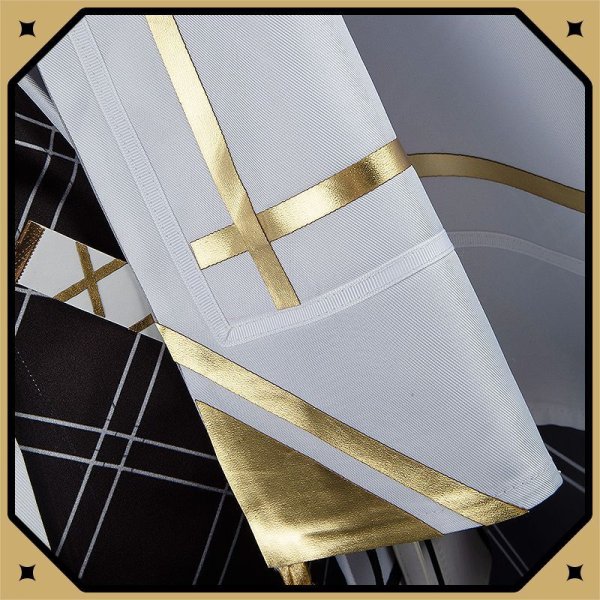 画像12: バーチャルYouTuber Vtuber 星川サラ 白軍服 新衣装 コスプレ衣装