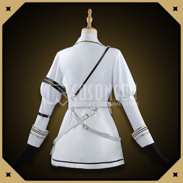 画像6: バーチャルYouTuber Vtuber 星川サラ 白軍服 新衣装 コスプレ衣装