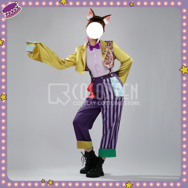 画像9: 【20％OFF】ツイステ風 ステージ・イン・プレイフルランド　〜踊る人形と幻の遊園地〜 ギデル コスプレ衣装