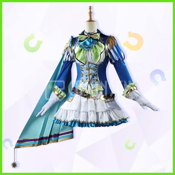画像3: 【25%OFF】ウマ娘プリティーダービー シュヴァリエ・ブル サトノダイヤモンド コスプレ衣装