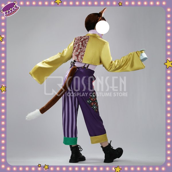 画像10: 【20％OFF】ツイステ風 ステージ・イン・プレイフルランド　〜踊る人形と幻の遊園地〜 ギデル コスプレ衣装