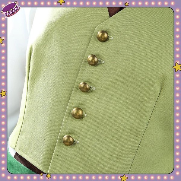 画像15: 【25%OFF】ツイステ風 ハロウィン ステージ・イン・プレイフルランド 〜踊る人形と幻の遊園地〜 フェロー コスプレ衣装(耳、尻尾なし)