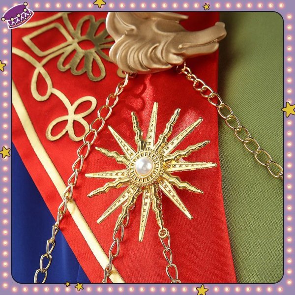 画像9: 【25%OFF】ツイステ風 ハロウィン ステージ・イン・プレイフルランド 〜踊る人形と幻の遊園地〜 フェロー コスプレ衣装(耳、尻尾なし)