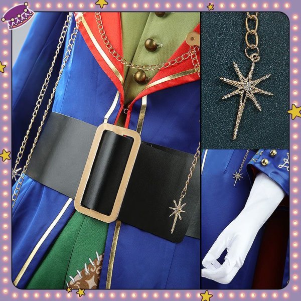 画像11: 【25%OFF】ツイステ風 ハロウィン ステージ・イン・プレイフルランド 〜踊る人形と幻の遊園地〜 フェロー コスプレ衣装(耳、尻尾なし)