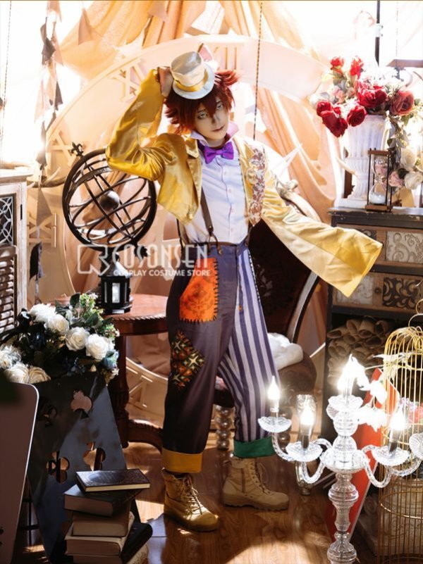 画像3: 【20％OFF】ツイステ風 ステージ・イン・プレイフルランド　〜踊る人形と幻の遊園地〜 ギデル コスプレ衣装