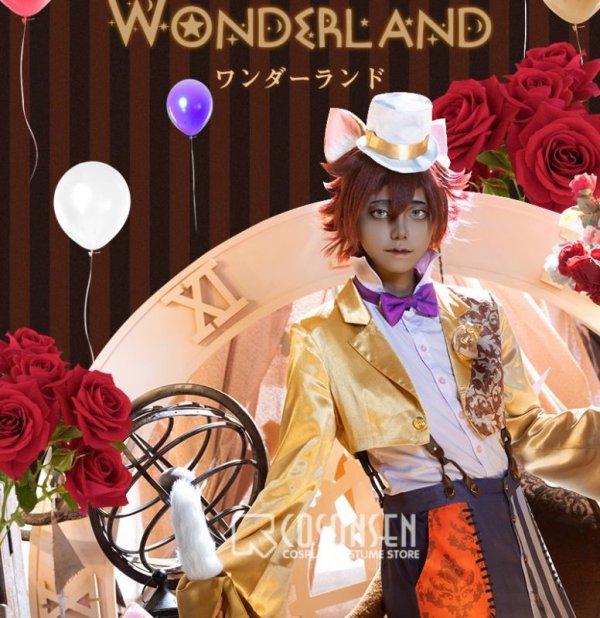 画像6: 【20％OFF】ツイステ風 ステージ・イン・プレイフルランド　〜踊る人形と幻の遊園地〜 ギデル コスプレ衣装