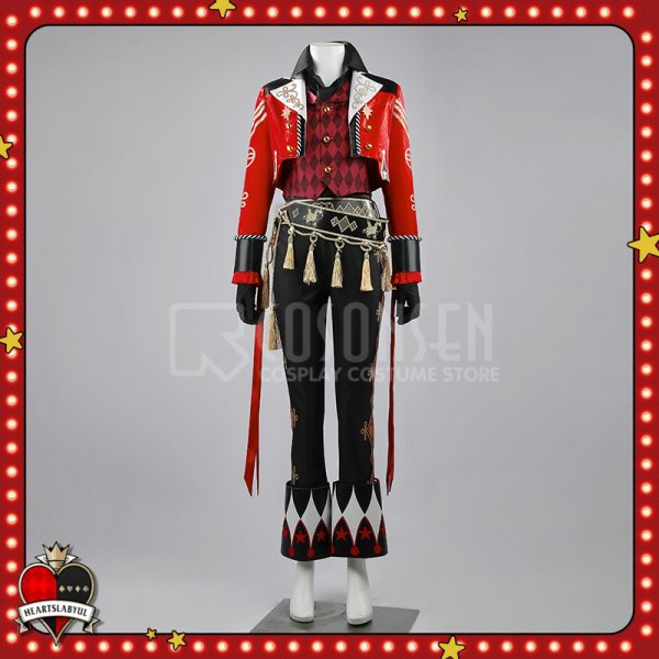 画像4: 【25%OFF】ツイステ風 ハロウィン ステージ・イン・プレイフルランド 〜踊る人形と幻の遊園地〜 エース コスプレ衣装