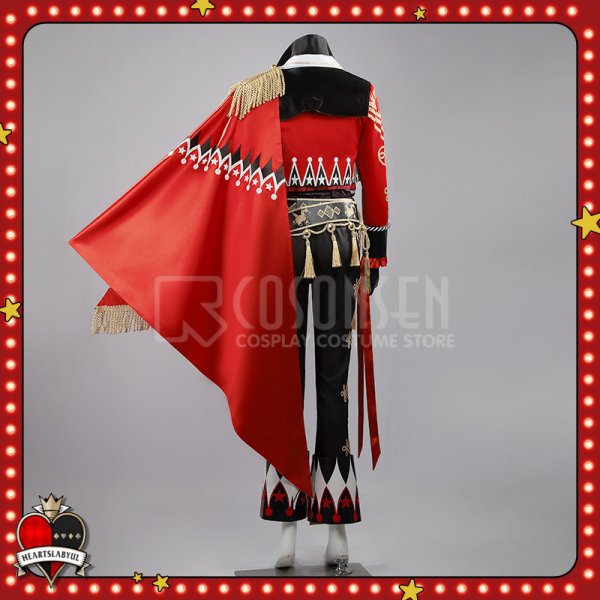 画像3: 【25%OFF】ツイステ風 ハロウィン ステージ・イン・プレイフルランド 〜踊る人形と幻の遊園地〜 エース コスプレ衣装