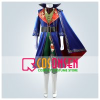ツイステ風 ハロウィン ステージ・イン・プレイフルランド 〜踊る人形と幻の遊園地〜 フェロー コスプレ衣装(耳、尻尾なし）