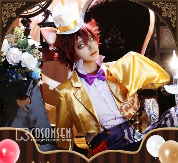 画像5: 【20％OFF】ツイステ風 ステージ・イン・プレイフルランド　〜踊る人形と幻の遊園地〜 ギデル コスプレ衣装