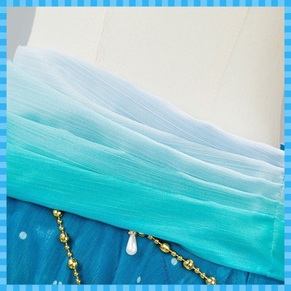 画像10: 【25%OFF】ウマ娘プリティーダービー 波間のエメラルド サイレンススズカ 水着 コスプレ衣装