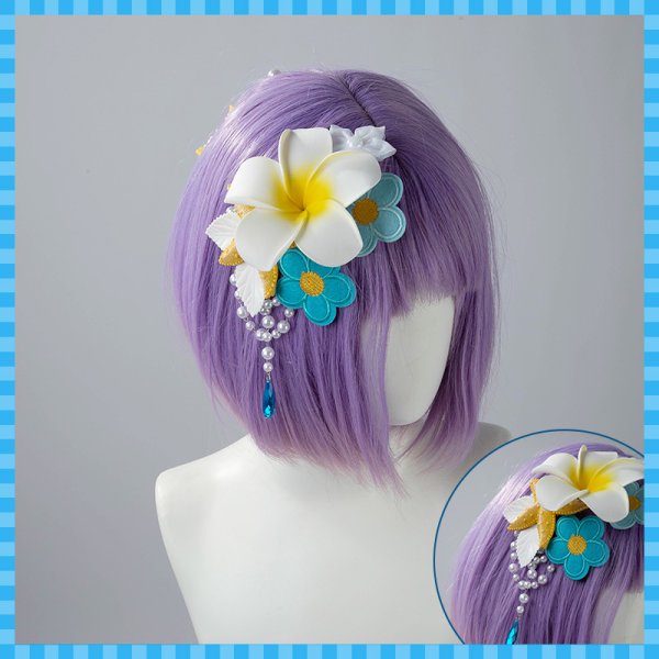 画像18: 【25%OFF】ウマ娘プリティーダービー 波間のエメラルド サイレンススズカ 水着 コスプレ衣装