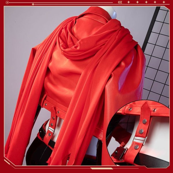 画像10: 【25％OFF】勝利の女神 NIKKE ニケ レッドフード コスプレ衣装