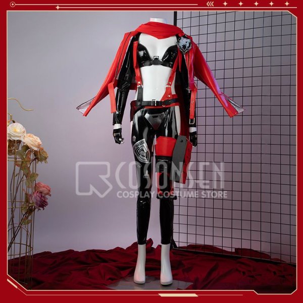 画像3: 【25％OFF】勝利の女神 NIKKE ニケ レッドフード コスプレ衣装