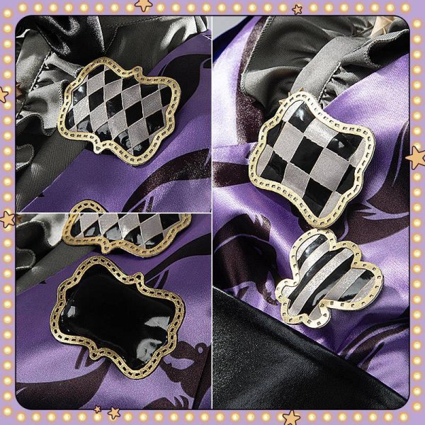 画像12: 【25%OFF】ツイステ風 ハロウィン ステージ・イン・プレイフルランド 〜踊る人形と幻の遊園地〜 ジェイド コスプレ衣装