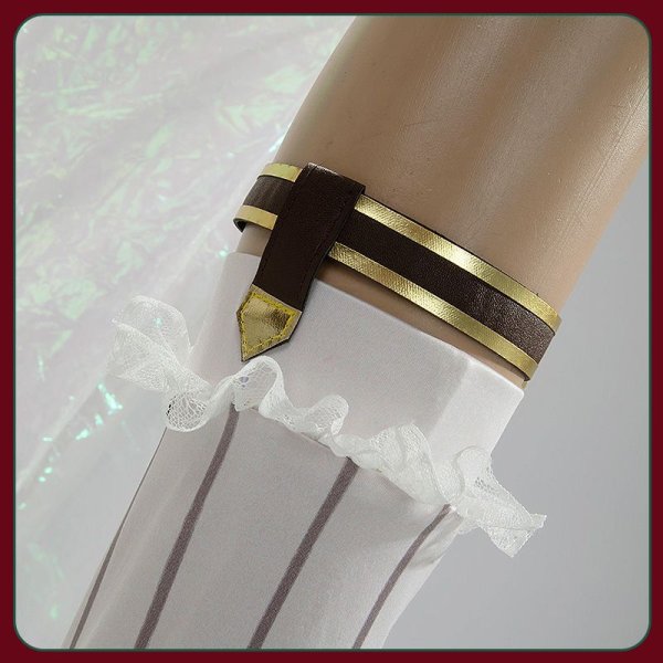 画像17: 【25％OFF】ウマ娘プリティーダービー [清らに星澄むスノーロリィタ] メジロブライト クリスマス衣装 コスプレ衣装