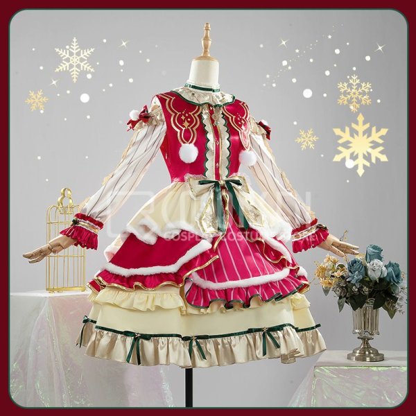 画像3: 【25％OFF】ウマ娘プリティーダービー [清らに星澄むスノーロリィタ] メジロブライト クリスマス衣装 コスプレ衣装