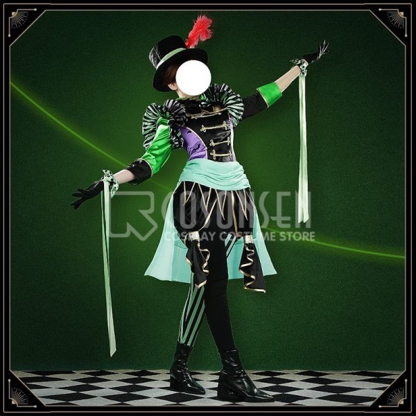 画像3: 【25%OFF】ツイステ風 ハロウィン ステージ・イン・プレイフルランド 〜踊る人形と幻の遊園地〜 リリア コスプレ衣装