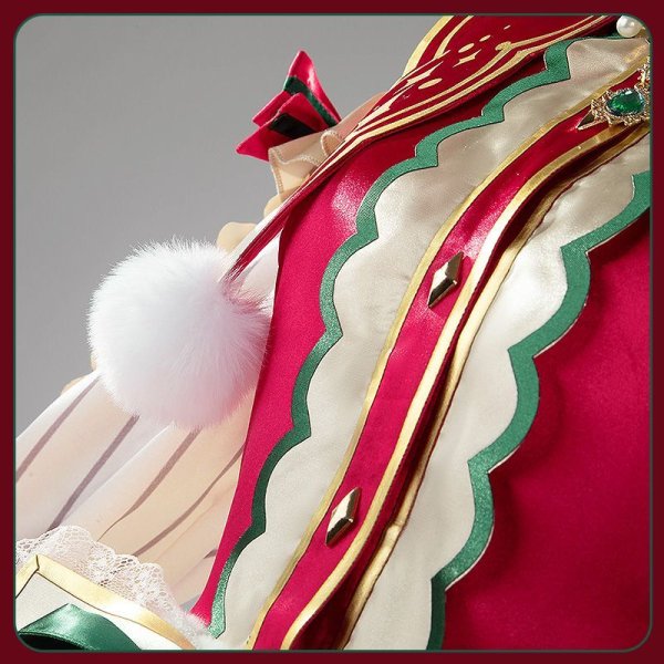 画像6: 【25％OFF】ウマ娘プリティーダービー [清らに星澄むスノーロリィタ] メジロブライト クリスマス衣装 コスプレ衣装