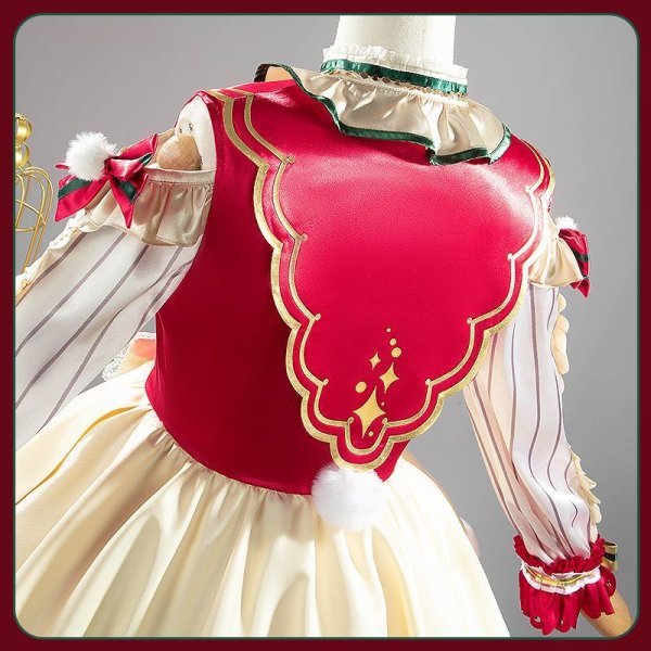 画像14: 【25％OFF】ウマ娘プリティーダービー [清らに星澄むスノーロリィタ] メジロブライト クリスマス衣装 コスプレ衣装