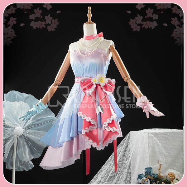 画像3: 【25％OFF】ウマ娘プリティーダービー [Fleur Enneig?e] サクラチヨノオー新衣装 コスプレ衣装