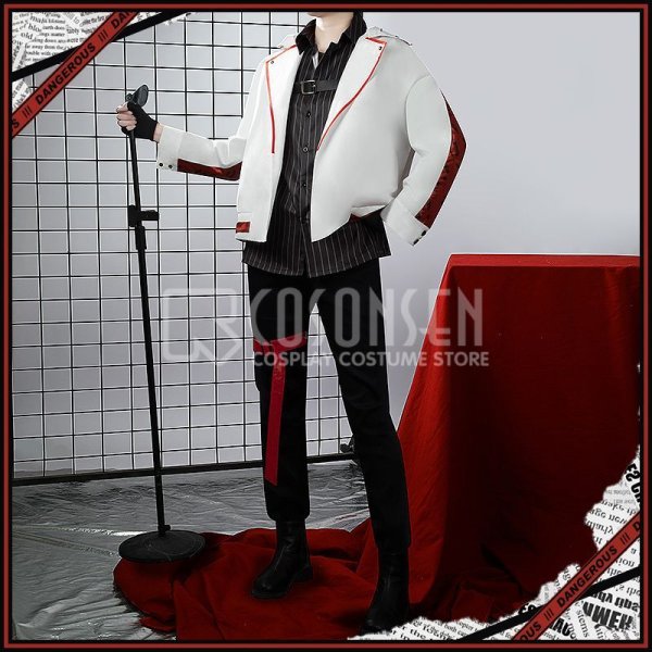 画像3: 【25%OFF】バーチャルYouTuber Vtuber 2時だとか ローレン バンド衣装 コスプレ衣装