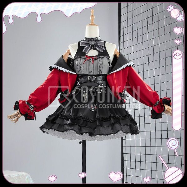 画像4: ホロライブ hololive 沙花叉クロヱ 新衣装 コスプレ衣装