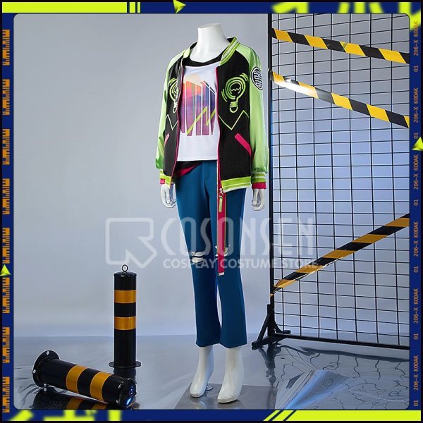 画像3: 【25%OFF】バーチャルYouTuber Dytica デビュー半年記念 伊波ライ コスプレ衣装