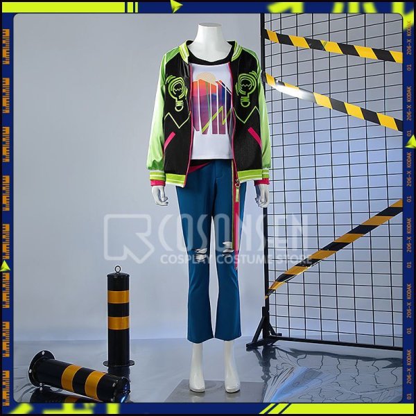 画像2: 【25％OFF】バーチャルYouTuber Dytica デビュー半年記念 伊波ライ コスプレ衣装