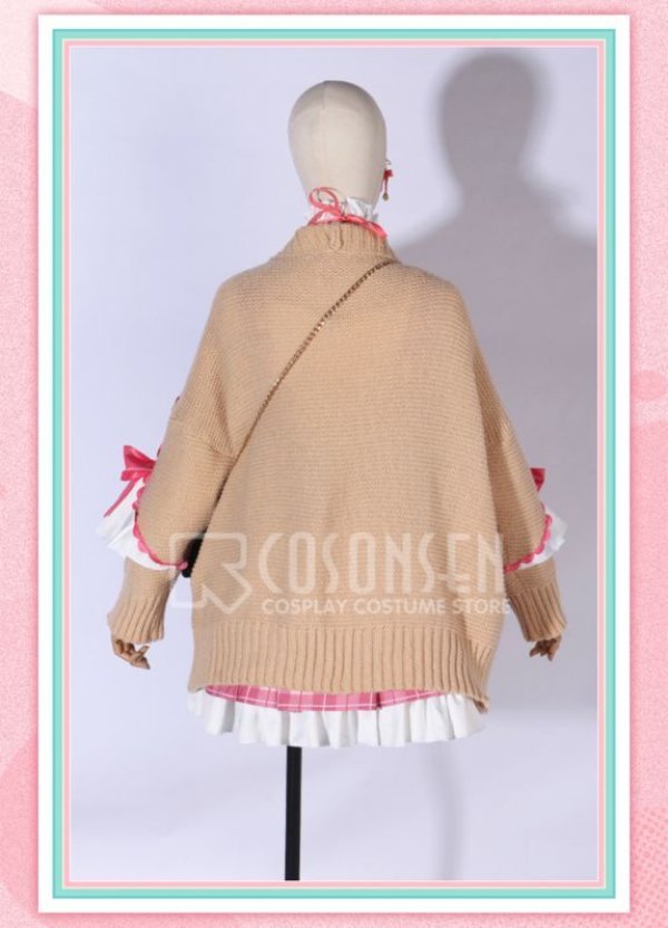 画像5: 【25%OFF】バーチャルYouTuber Vtuber Petra Gurin ペトラ・グリン 新衣装 格子縞 コスプレ衣装