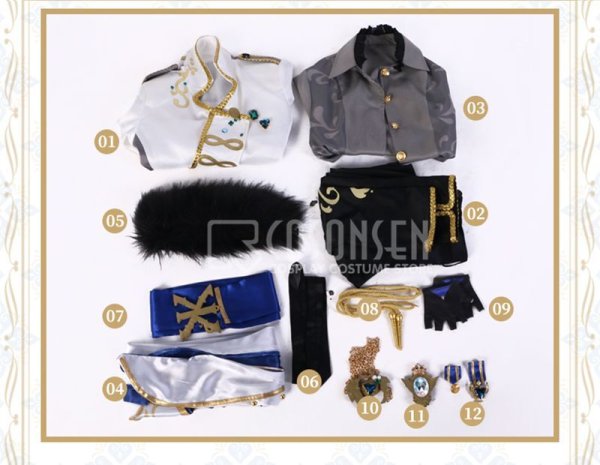 画像9: 【20％OFF】バーチャルYouTuber vtuber 叶 ChroNoiR新衣装 コスプレ衣装