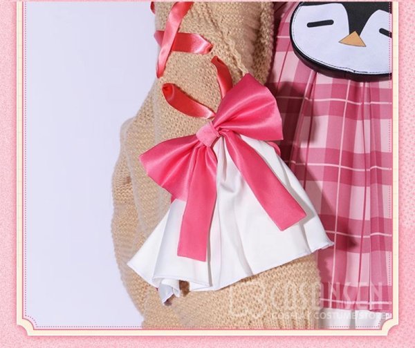 画像9: 【25%OFF】バーチャルYouTuber Vtuber Petra Gurin ペトラ・グリン 新衣装 格子縞 コスプレ衣装