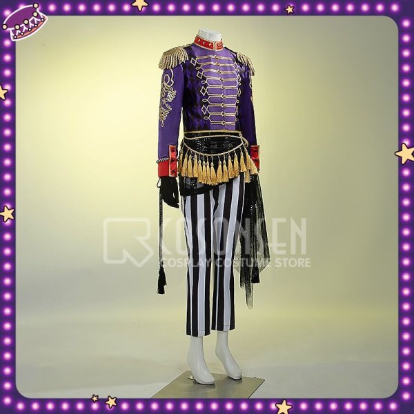 画像3: 【25%OFF】ツイステ風 ハロウィン ステージ・イン・プレイフルランド 〜踊る人形と幻の遊園地〜 ヴィル コスプレ衣装