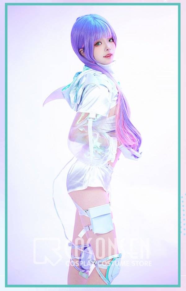 画像3: 【25%OFF】ホロライブ hololive 常闇トワ サイバー風 新衣装 コスプレ衣装