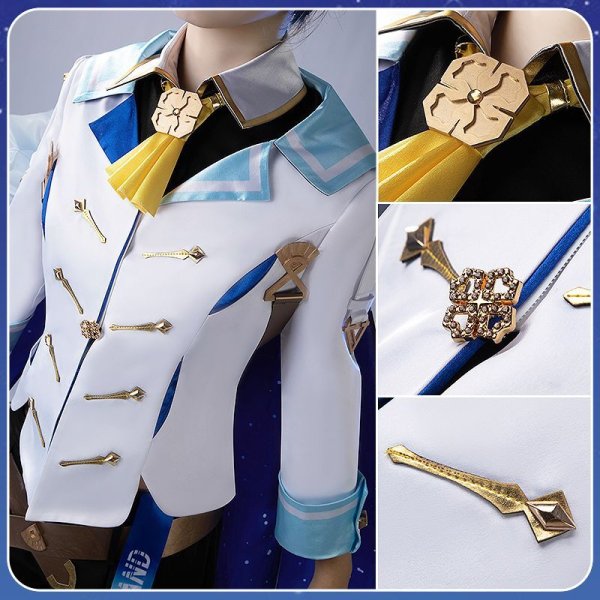 画像6: 【25％OFF】ウマ娘プリティーダービー シュヴァルグラン 勝負服 コスプレ衣装