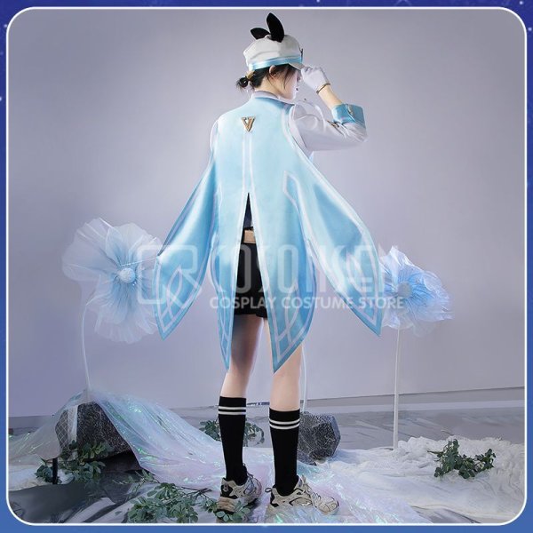 画像4: 【25％OFF】ウマ娘プリティーダービー シュヴァルグラン 勝負服 コスプレ衣装